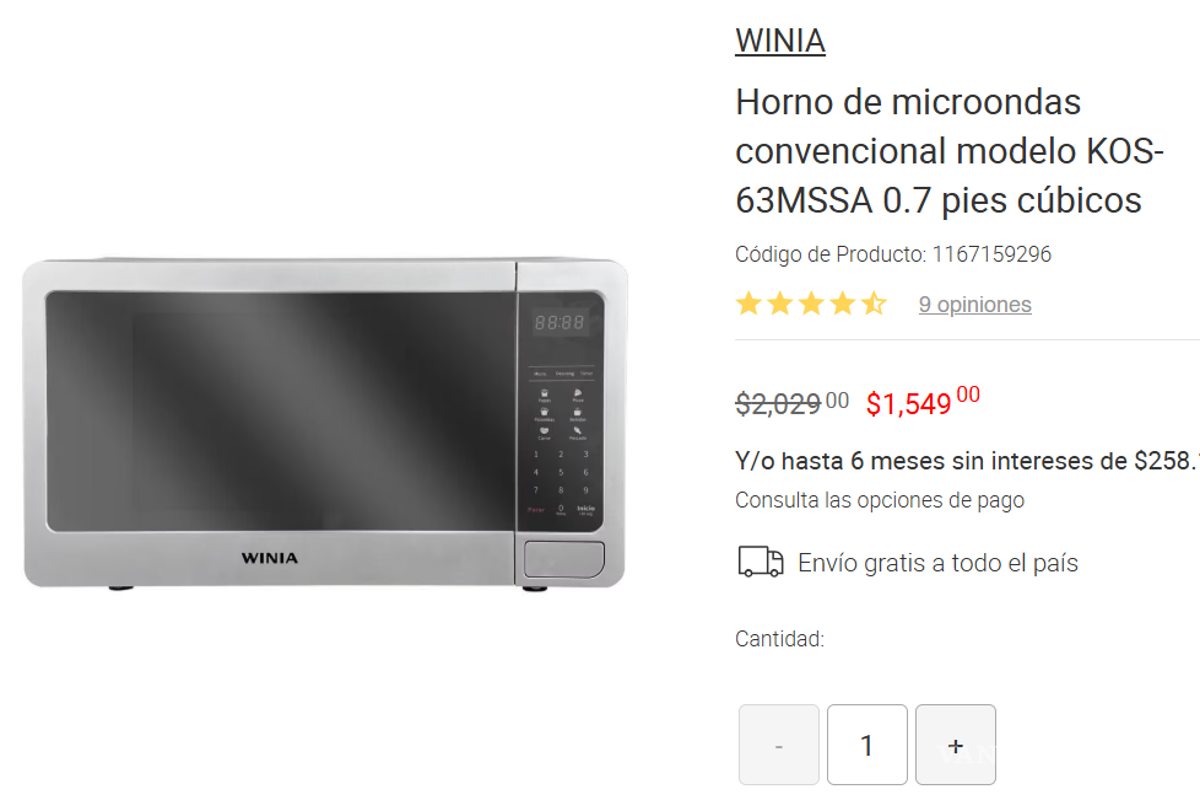 $!Venta Nocturna Liverpool: Los mejores descuentos en refrigeradores, congeladores, microondas y hornos eléctrico