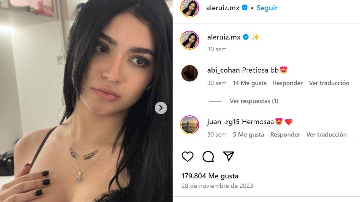 $!Ella es Alexia Ruiz, la hermana de la modelo de OnlyFans Karely Ruiz a quien criticaron por exponerla al ser menor de edad