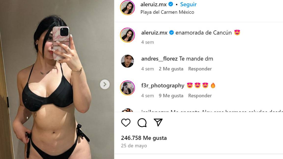 $!Ella es Alexia Ruiz, la hermana de la modelo de OnlyFans Karely Ruiz a quien criticaron por exponerla al ser menor de edad