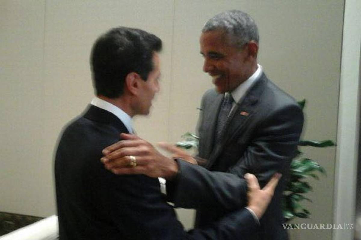 Se encuentran Peña y Obama en Cumbre G20, en China