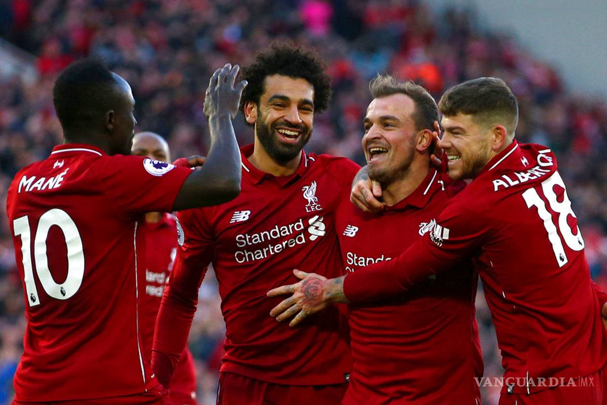 Liverpool duerme como líder tras golear al Cardiff