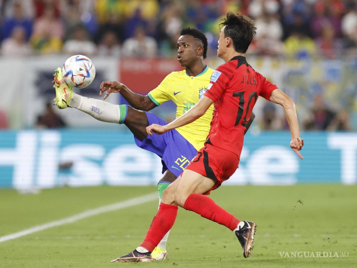 $!Vinicius Jr. fue clave en el ataque de Brasil para la generación de dos tantos.