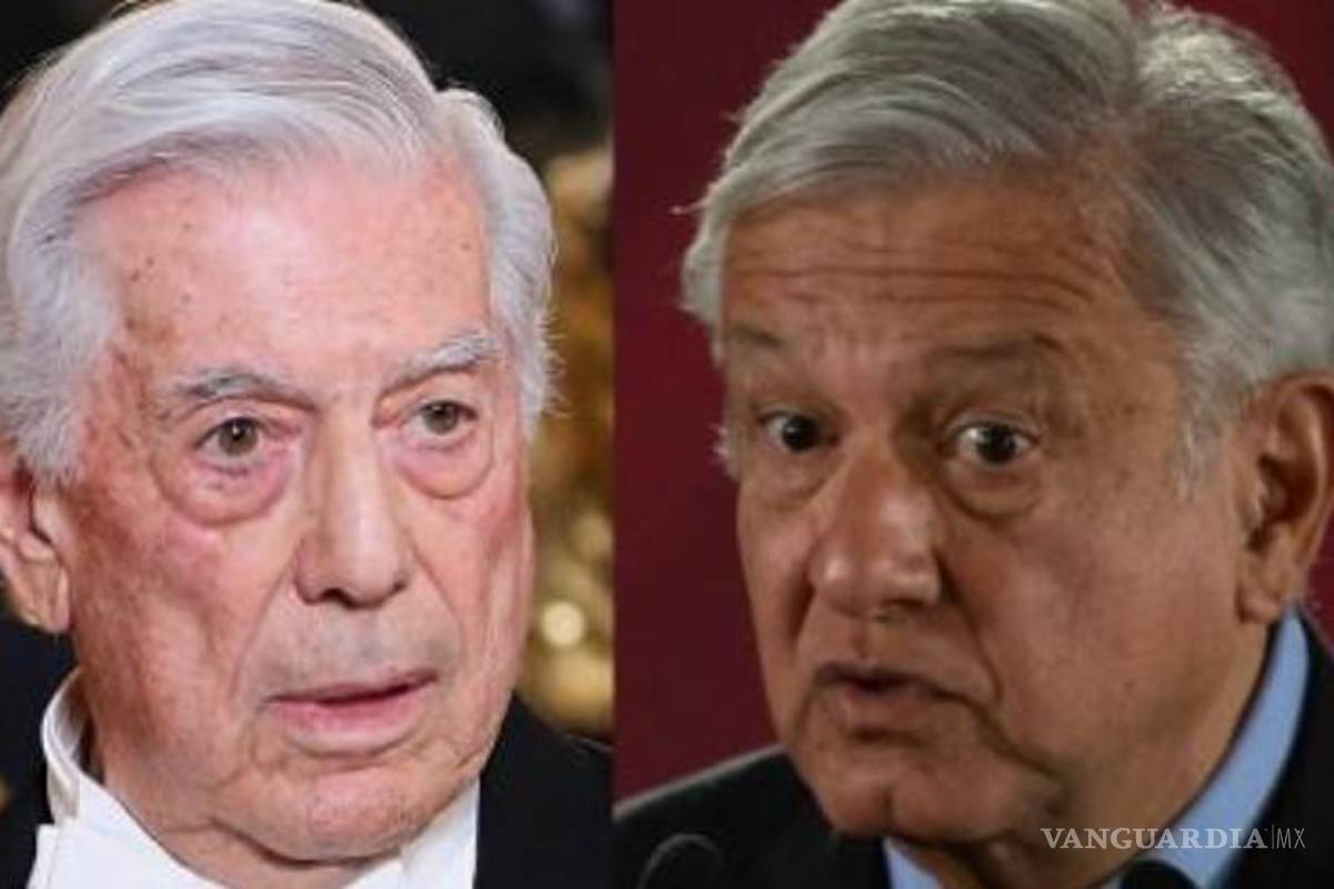 Me da gusto observar la decadencia de Vargas Llosa: AMLO