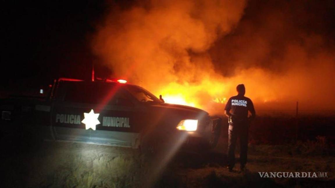 Controlan incendio de pastizal en San Antonio de las Alazanas