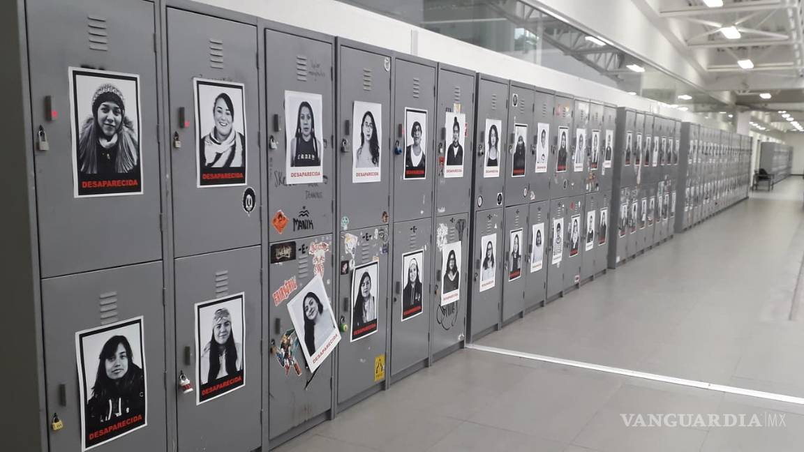 $!¿Que pasaría si las mujeres no estuviéramos?: Inauguran exposición en casilleros de Escuela de Artes de la UAdeC