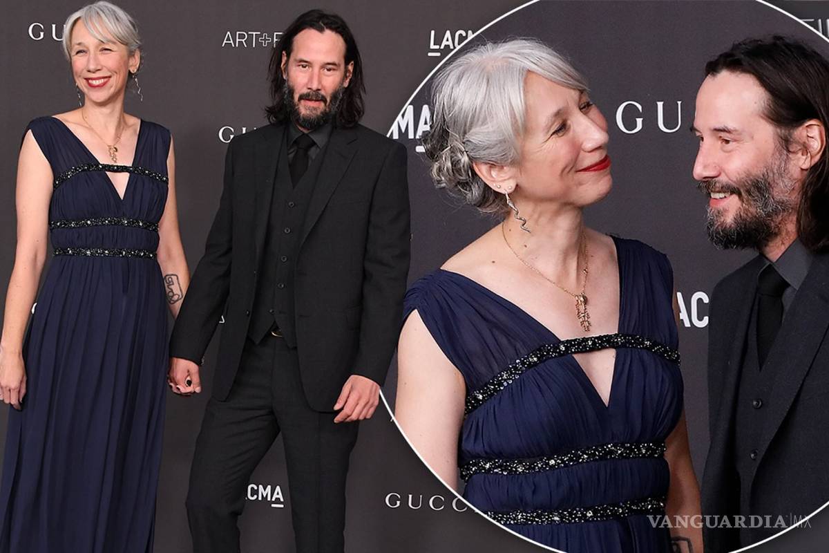 Keanu Reeves asiste a la Gala LACMA, por primera vez con su novia, la artista Alexandra Grant