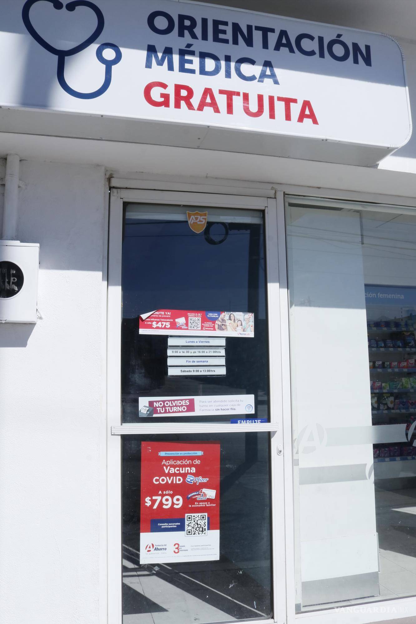 $!Los consultorios de farmacias son muy buscados por los saltillenses.