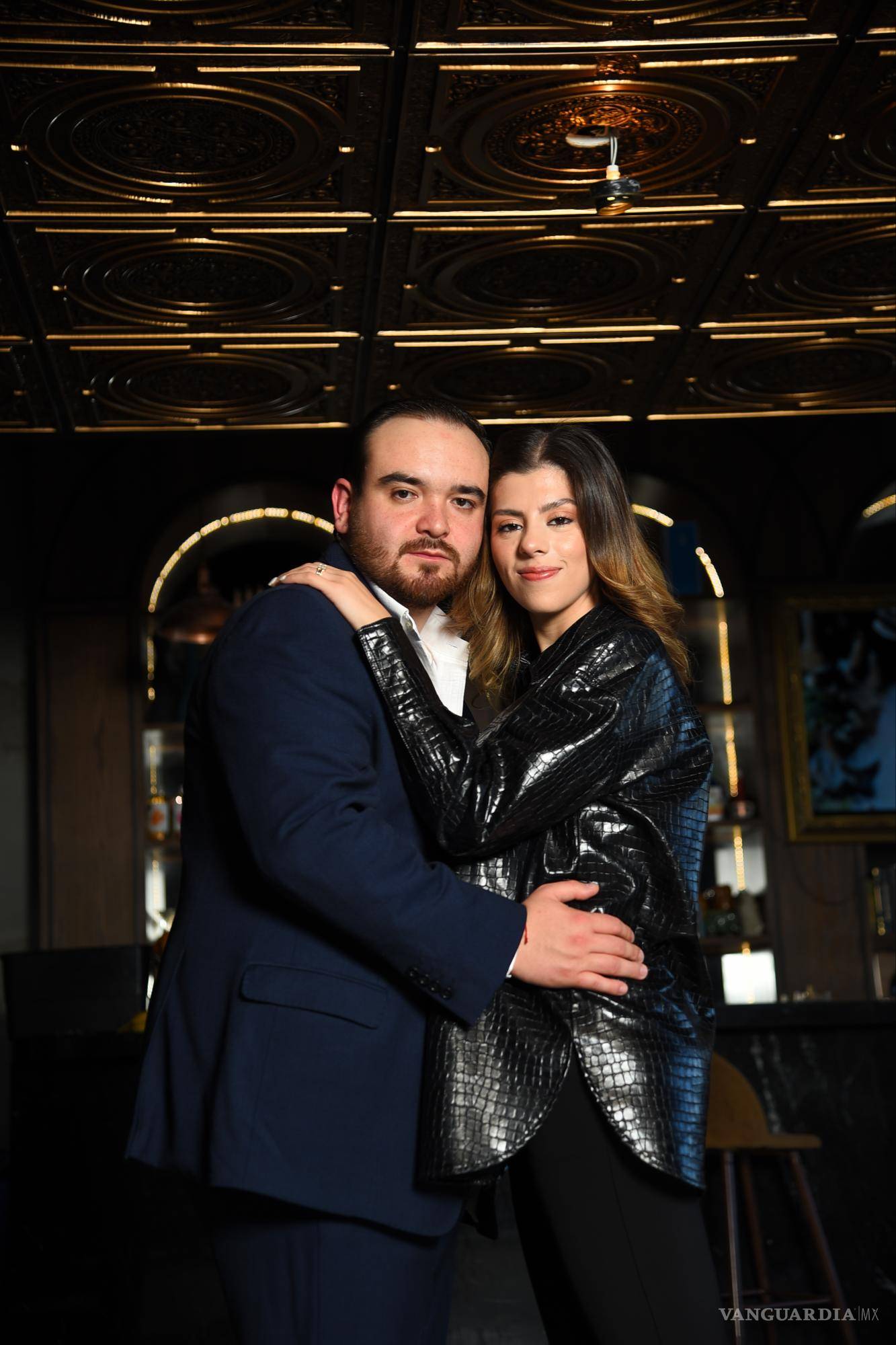 $!Homero Lara y Ana Fernanda Cuevas.