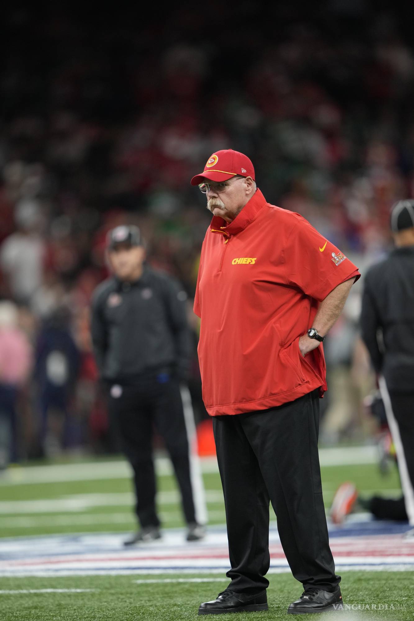 $!Andy Reid nunca halló la fórmula para darle la vuelta a un marcador adverso que los Eagles sostuvieron desde la primera mitad.