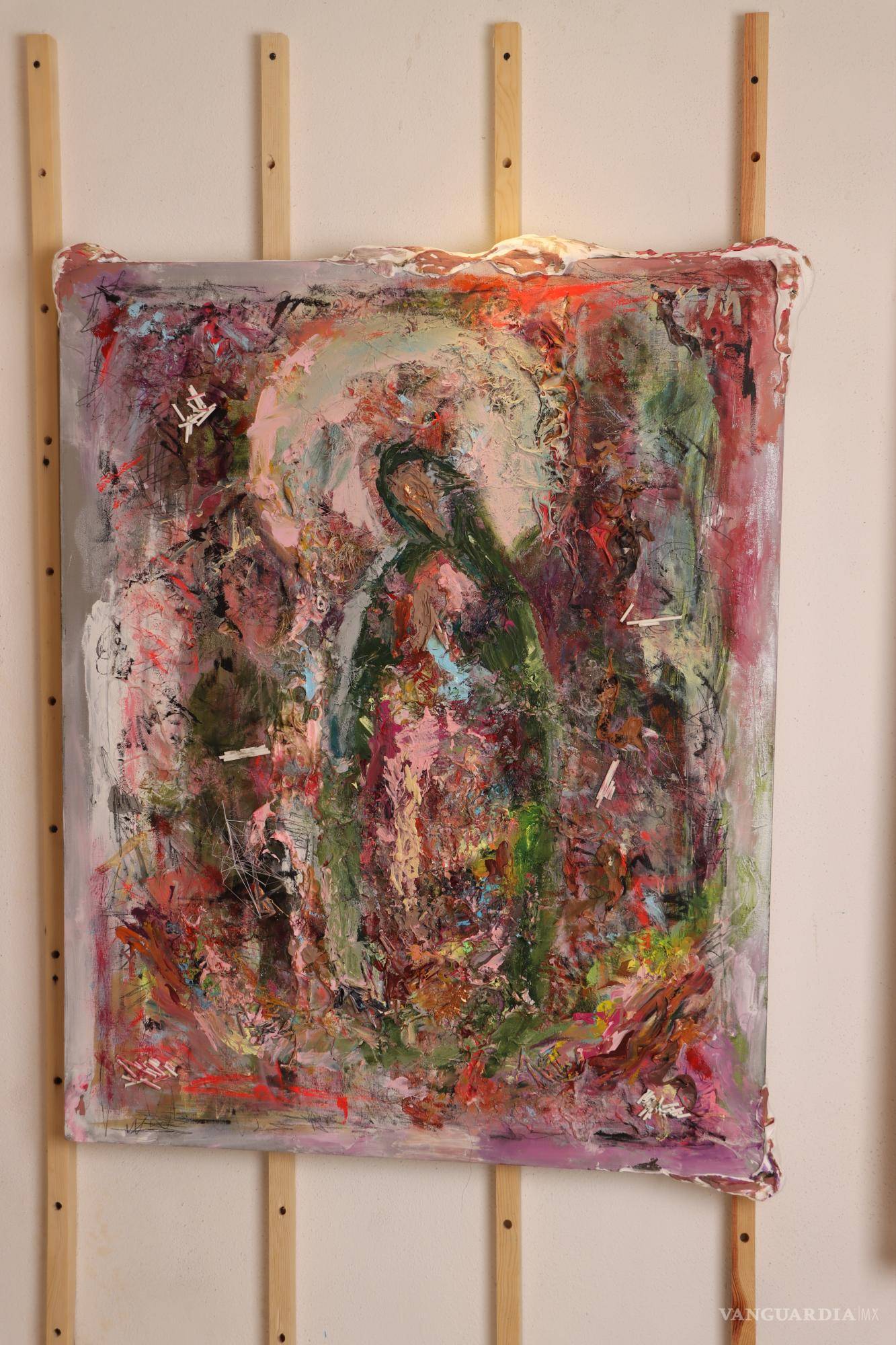 $!A través de sus pinturas, busca darle una oportunidad a la Virgen de manifestarse en los corazones de las personas.