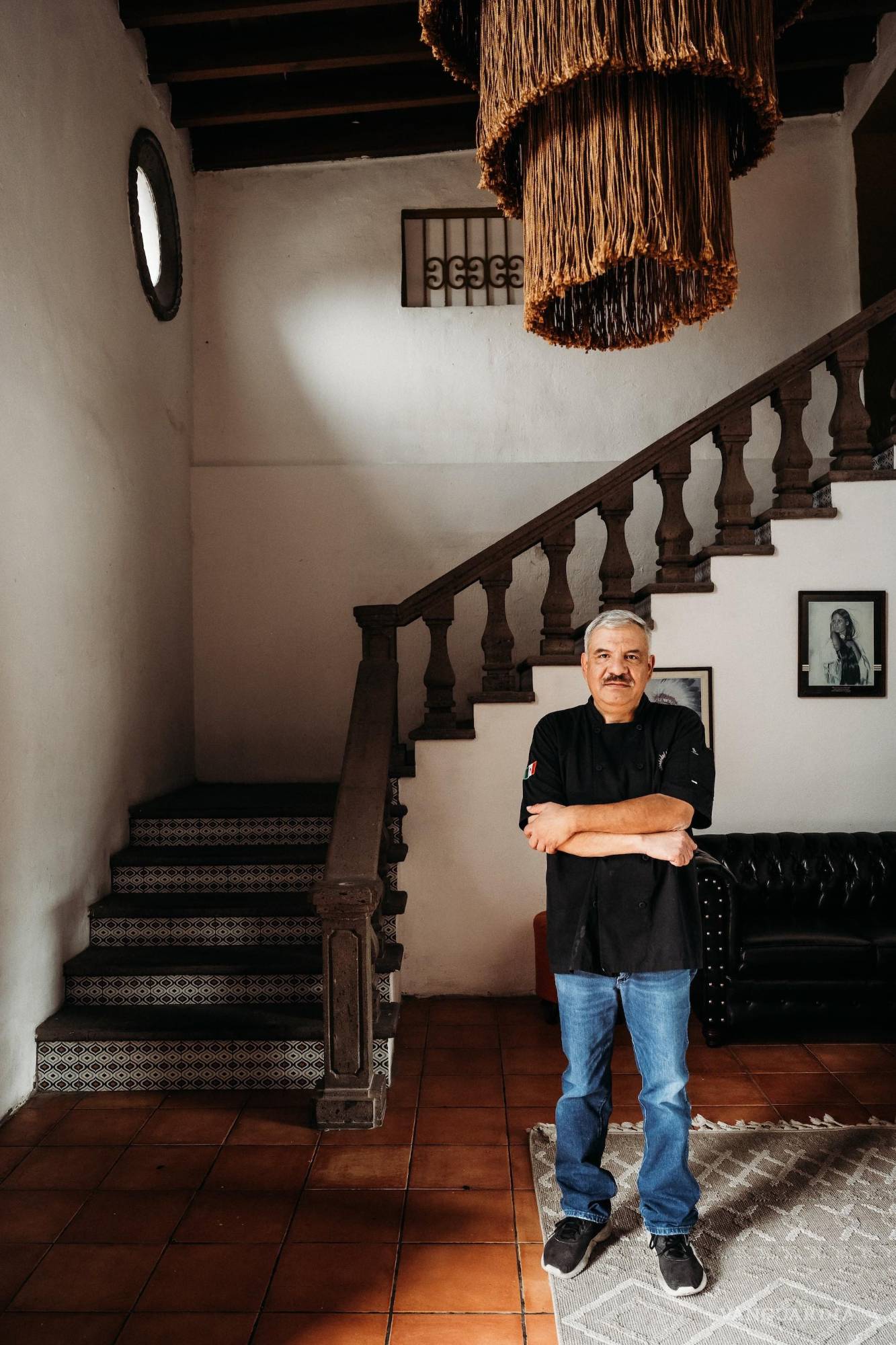 $!Con su filipina negra, Ubaldo encarna la tradición y el carácter del Cherokee Station.