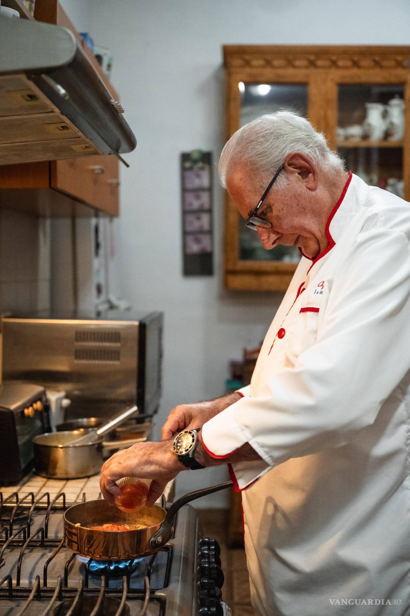 $!El huitlacoche, al que llama “la trufa de México”, es protagonista de una de sus creaciones más queridas.