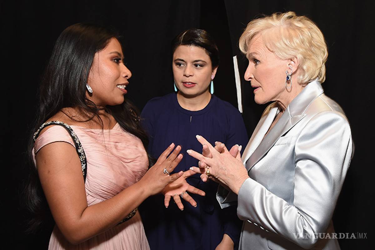 El inolvidable encuentro entre Yalitza Aparicio y Glenn Close