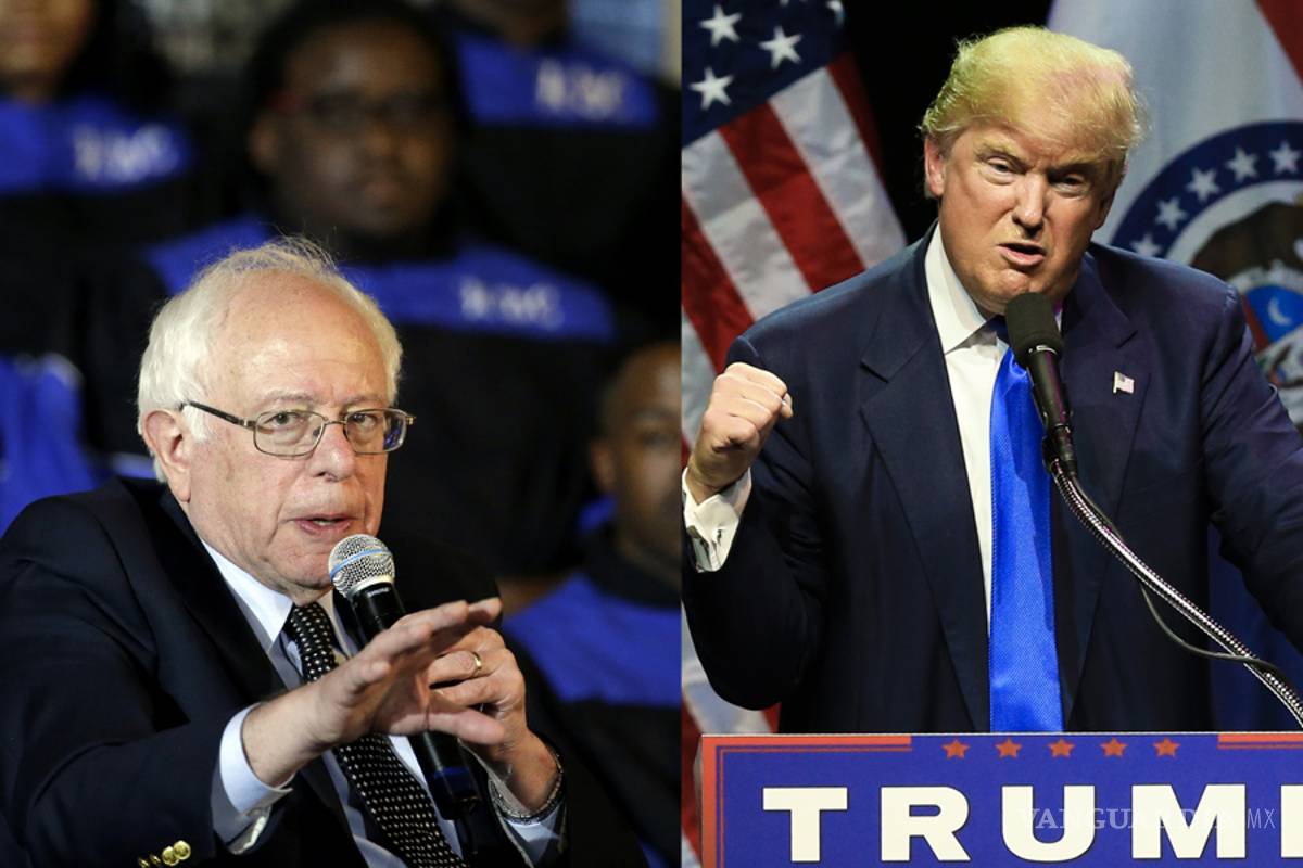 Trump amenaza a Sanders con desquiciar sus actos de campaña
