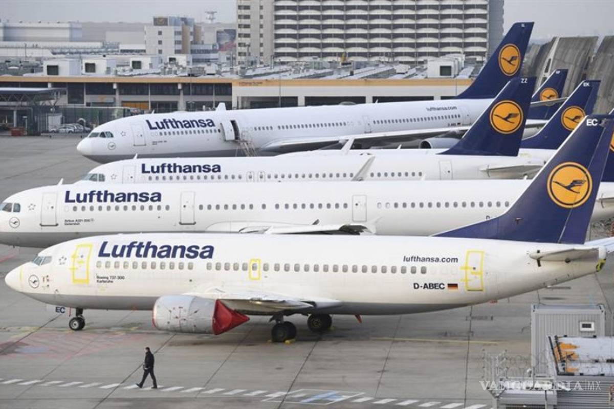 10 mde al día es lo que le cuesta a Lufthansa la Huelga de pilotos