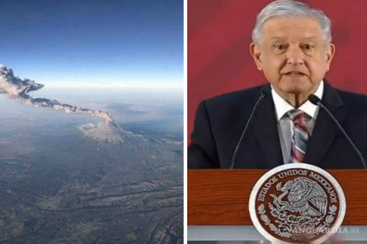 Regresa el semáforo a preventivo: AMLO informa sobre situación del Popocatépetl