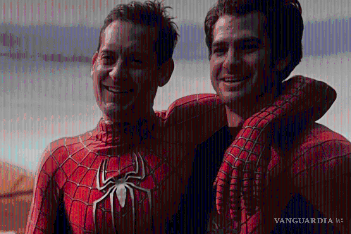 Tobey Maguire y Andrew Garfield asistieron a una función de Spider-Man: No Way Home y nadie se dio cuenta