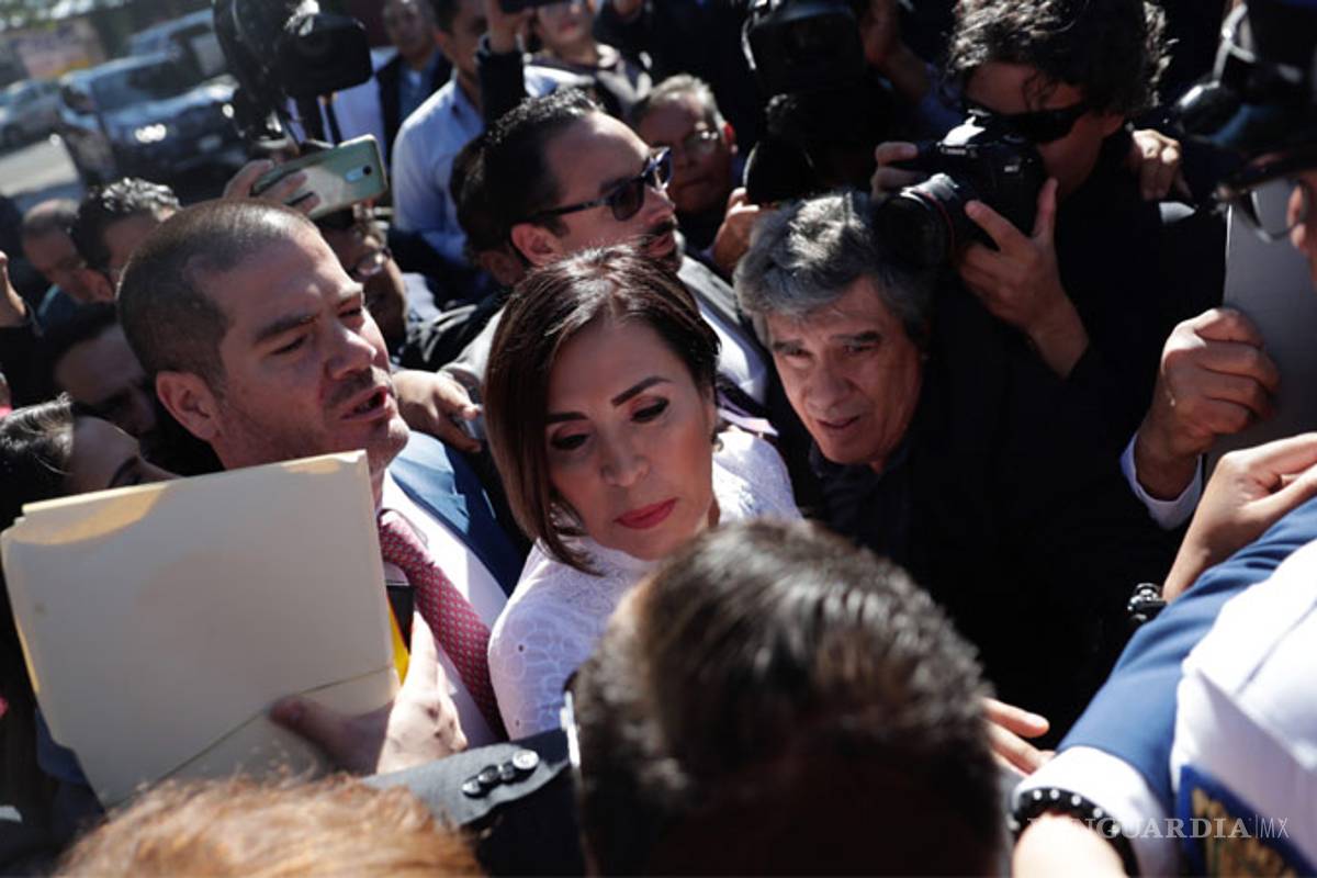 ¿Soy un trofeo para exhibir? Cuestiona Rosario Robles en audiencia de apelación