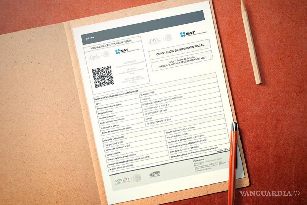 Constancia de Situación Fiscal del SAT obligatoria en 2023... ¿Cómo tramitarla sin contraseña?