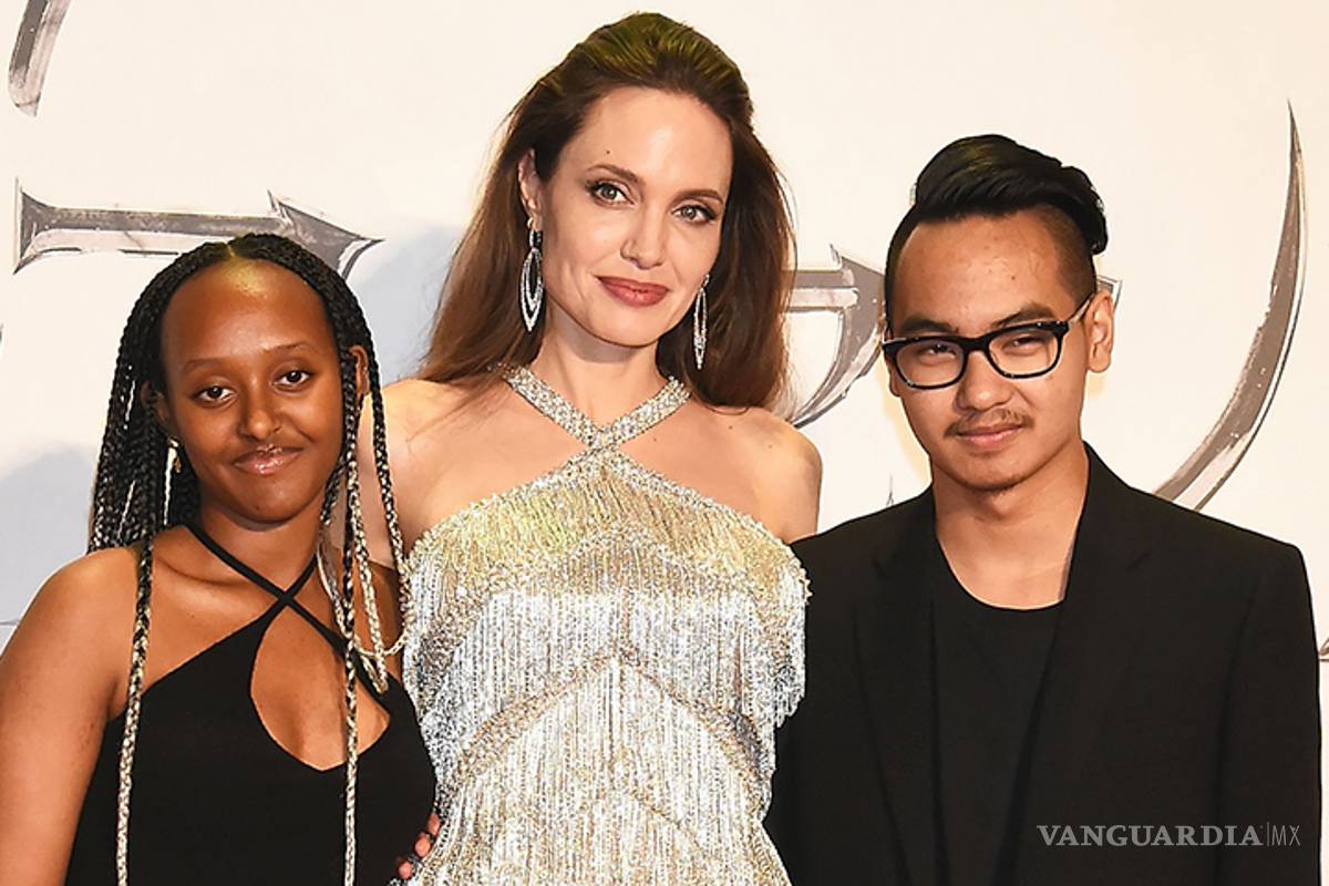 Angelina Jolie se reencuentra con su hijo Maddox en la premier de ‘Maléfica 2’