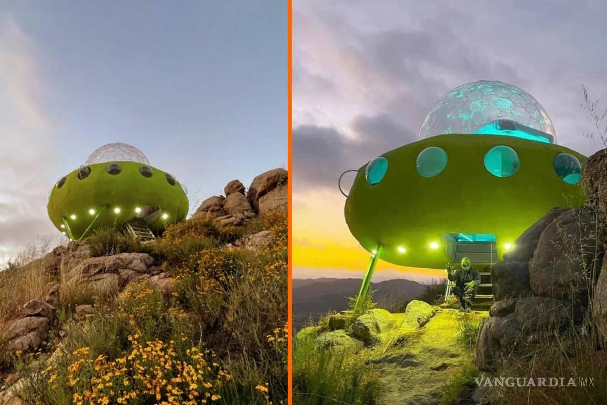 Hospedaje de otro mundo: ¿Dónde está el Airbnb en forma de OVNI que es tendencia en Twitter?