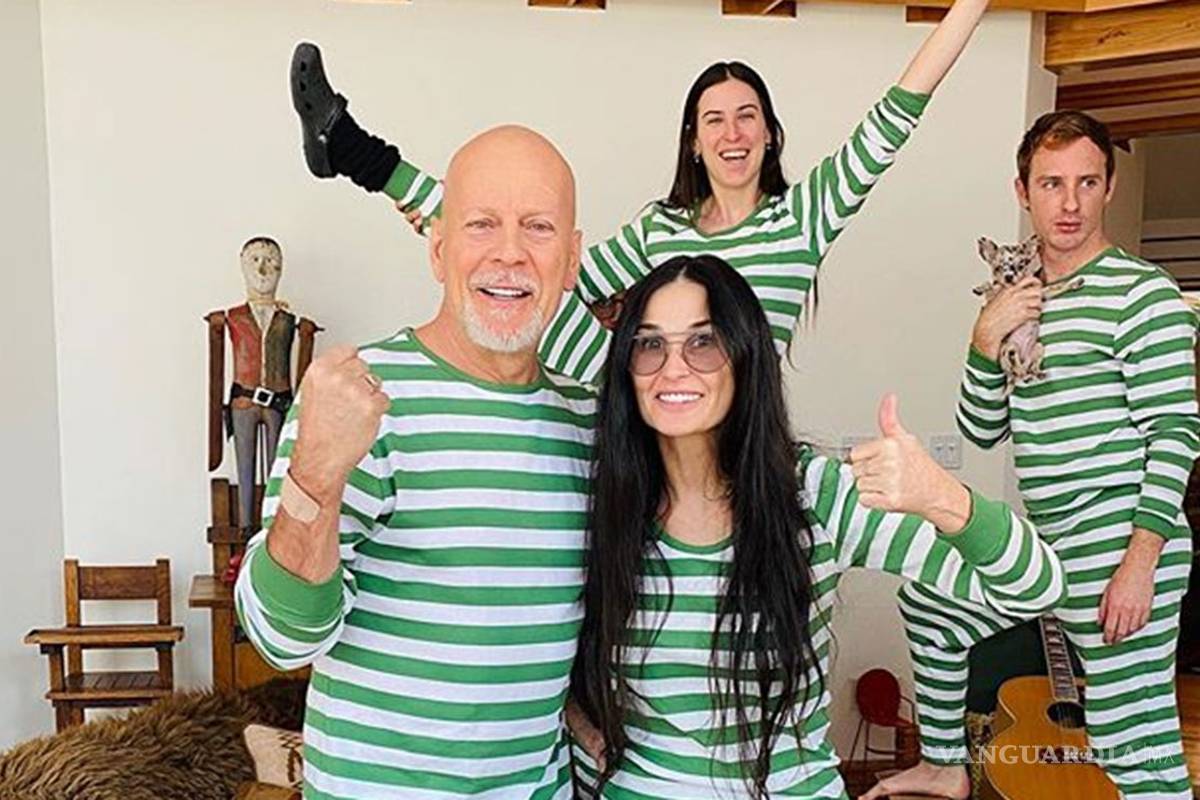 ¿Por qué Bruce Willis pasa la cuarentena con Demi Moore y no con su esposa?