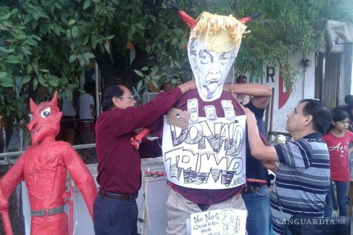 Donald Trump 'arde' en el sábado de Gloria en Monterrey