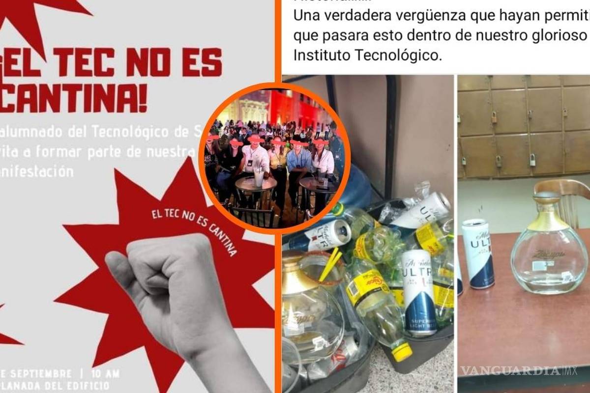 ‘El Tec Saltillo no es cantina’: alumnos convocan a manifestación por uso de explanada