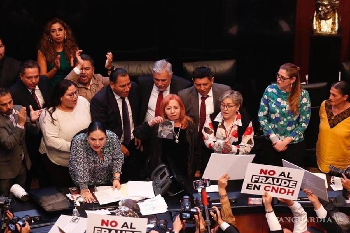 Periodistas presentan queja ante CNDH por declaraciones de Rosario Piedra