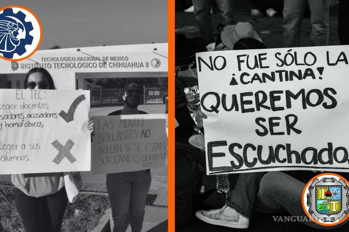 ¿Qué pasa en el Tec? Alumnos se manifiestan en Chihuahua al mismo tiempo que en Saltillo; esto es lo que exigen