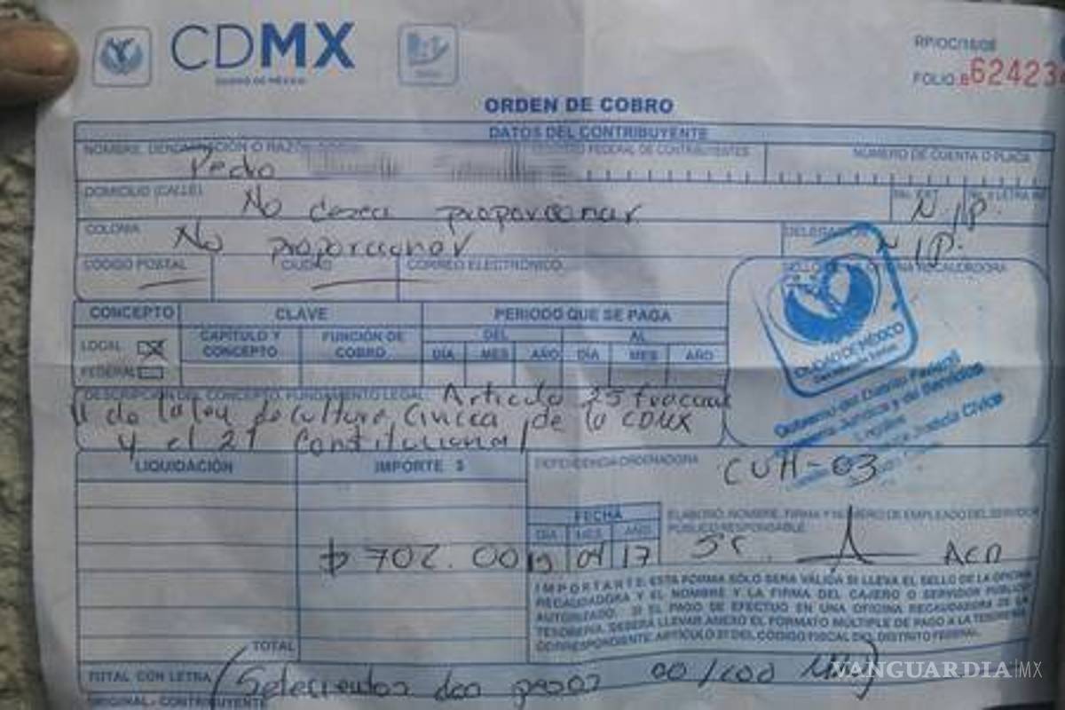 Multan en la CDMX con $702 a trabajador por pintar casa, iba a cobrar $200