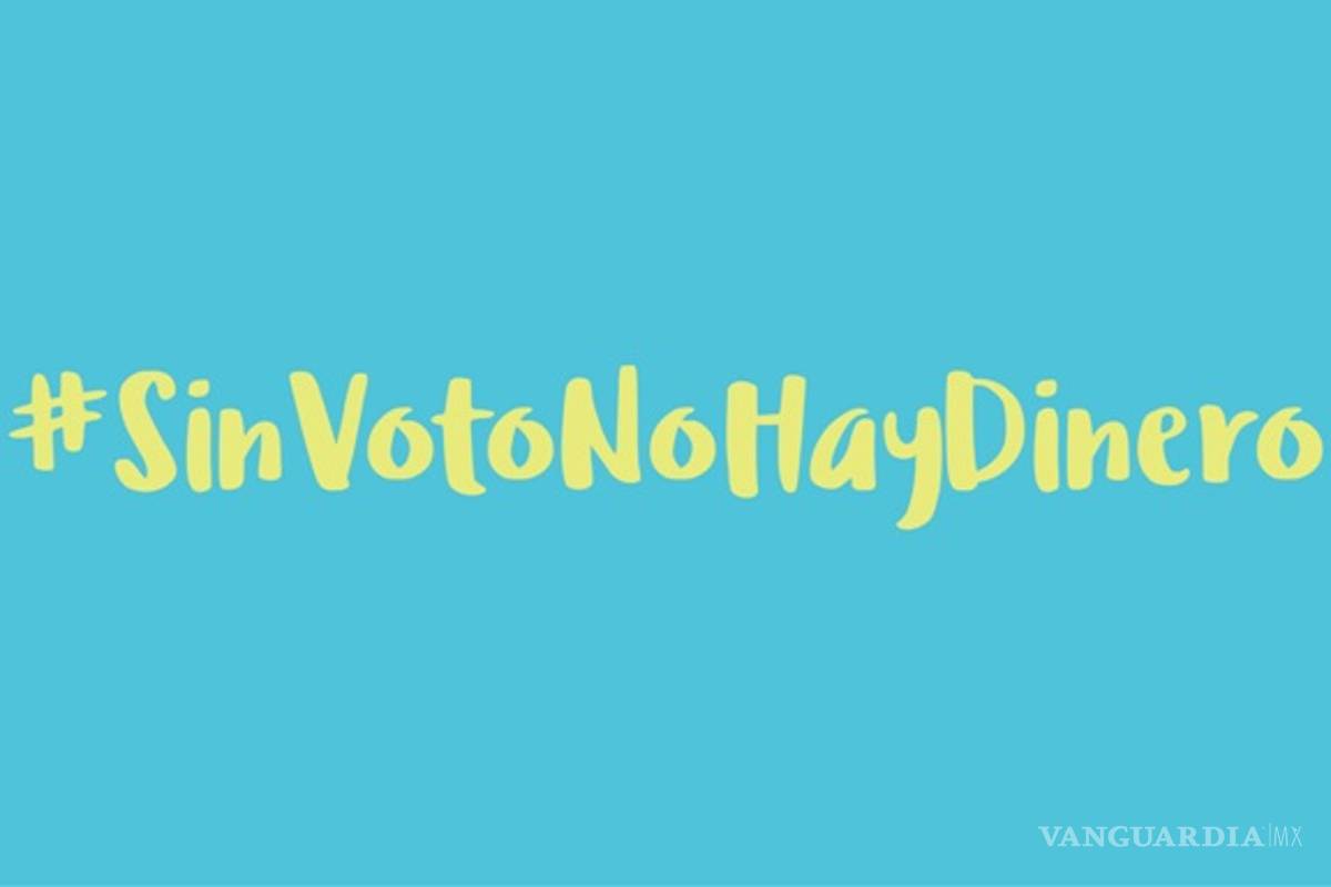 #SinVotoNoHayDinero, la propuesta que reduciría 60% el financiamiento a partidos políticos