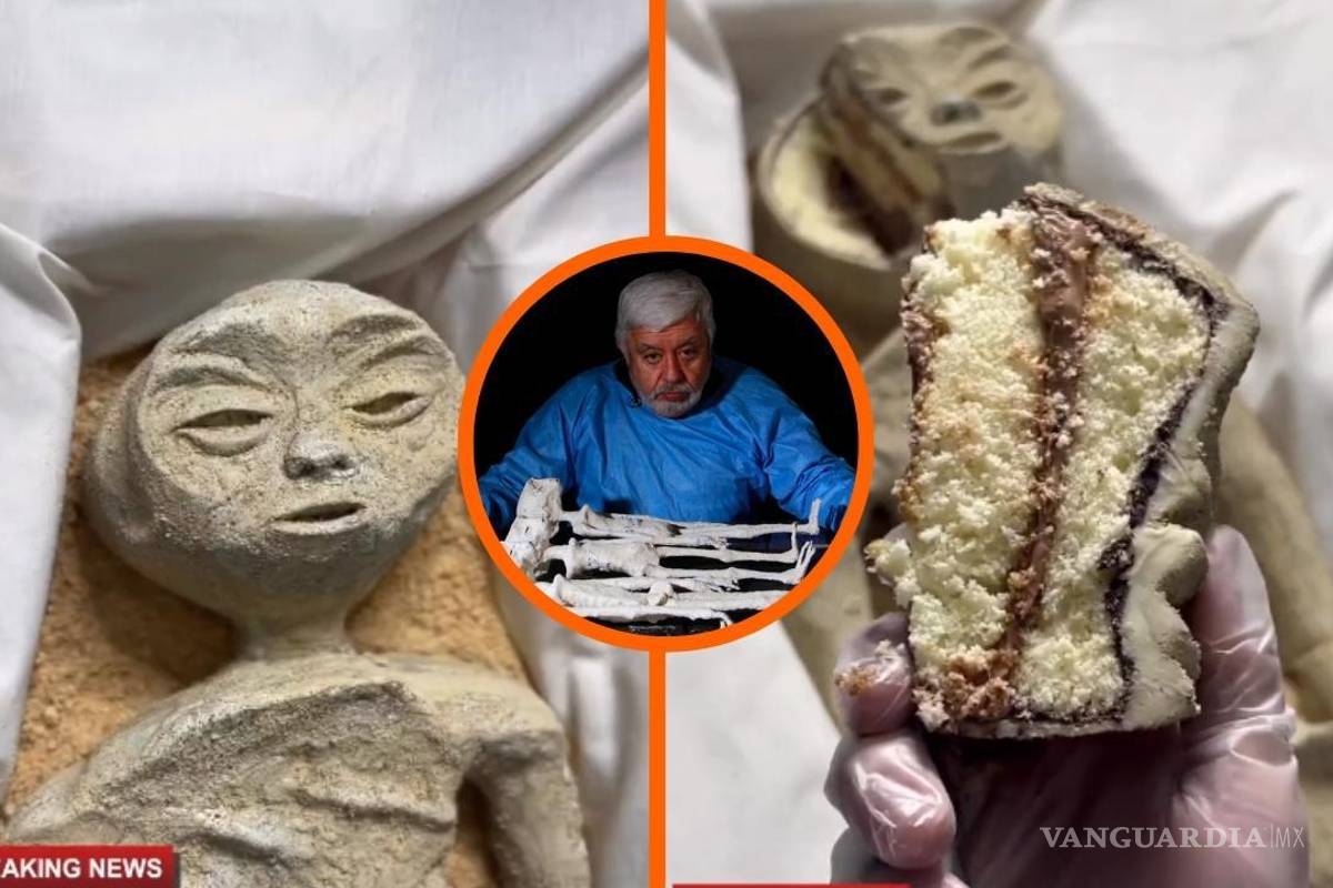 ¿Alien o pastel? Chef se burla de ‘momias extraterrestres’ de Nazca y usuarios cuestionan a Jaime Maussan (VIDEO)
