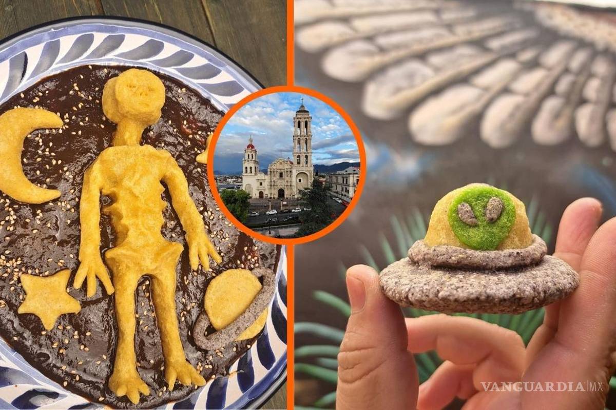 ¿Quesadilla o alien? Cantina de Saltillo crea platillo inspirado en los extraterrestres de Nazca y se hace viral
