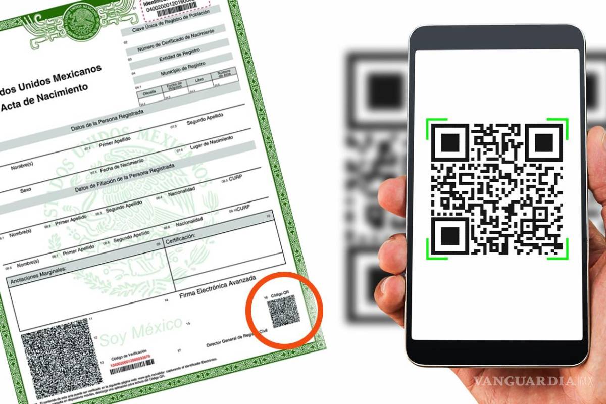 Acta de Nacimiento 2023... ¿Cómo solicitarla con código de QR, cuánto cuesta y cómo descargarla en PDF para imprimirla cuando la necesites?