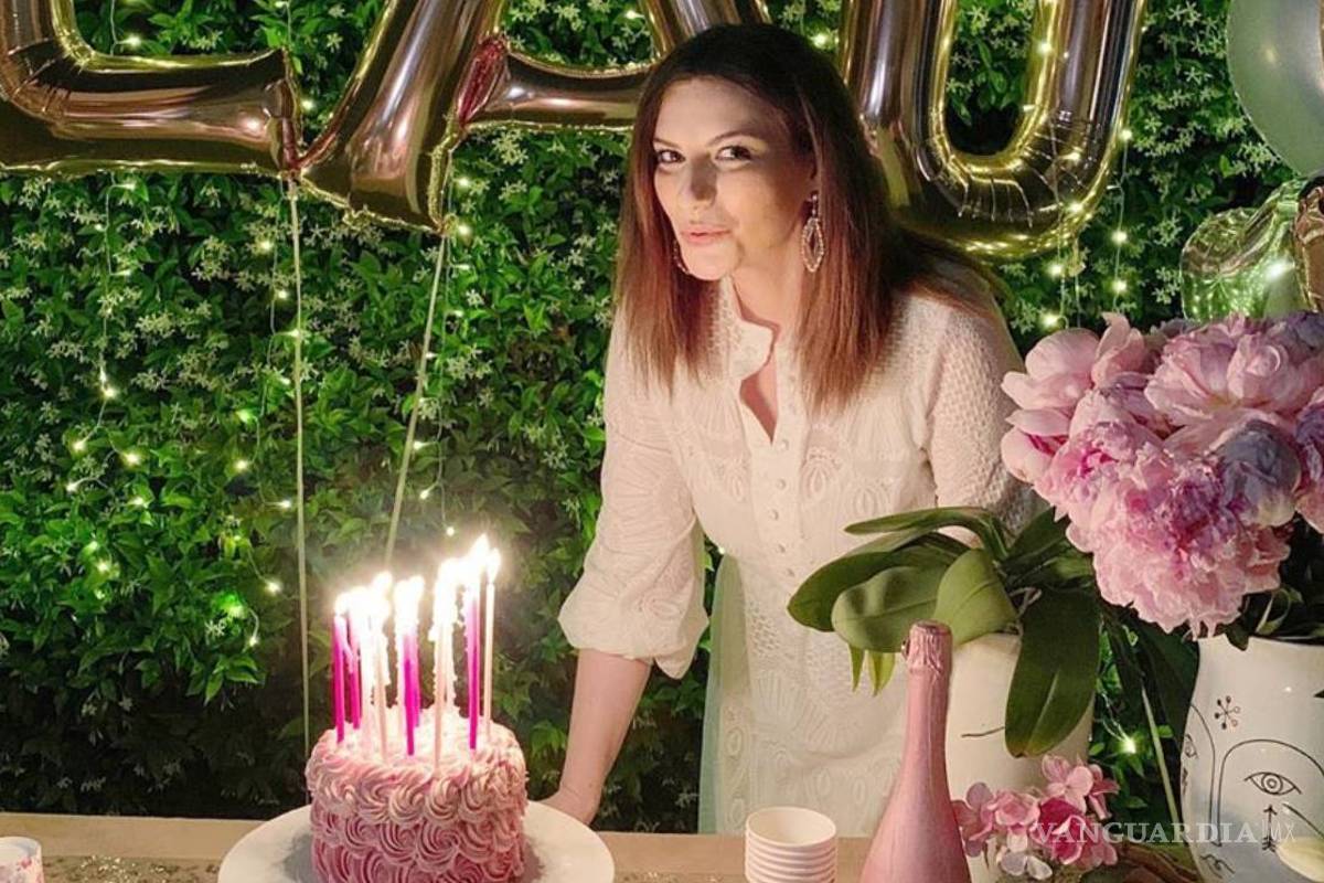 A pesar de la cuarentena, Laura Pausini celebra sus 46 años en su jardín junto a su hija