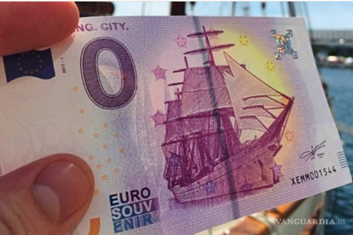 Billete de CERO euros se estrena en Europa