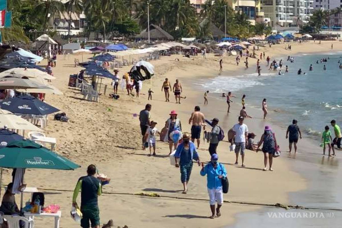 Al límite permitido, playas de Guerrero pese a pandemia