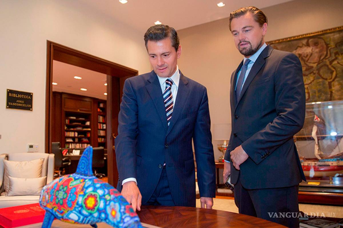 Reunión de Peña y Di Caprio desatan memes