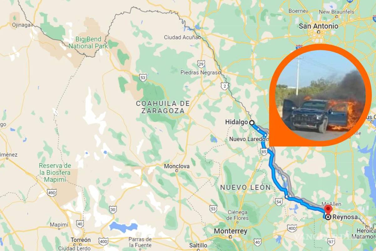 Alertan a población de no circular por carretera 2 al norte de Coahuila tras recientes enfrentamientos