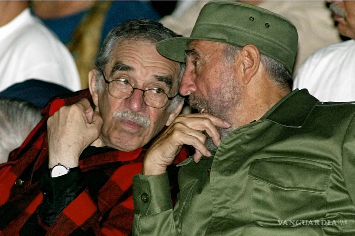 Fotogalería de Fidel Castro con intelectuales y famosos