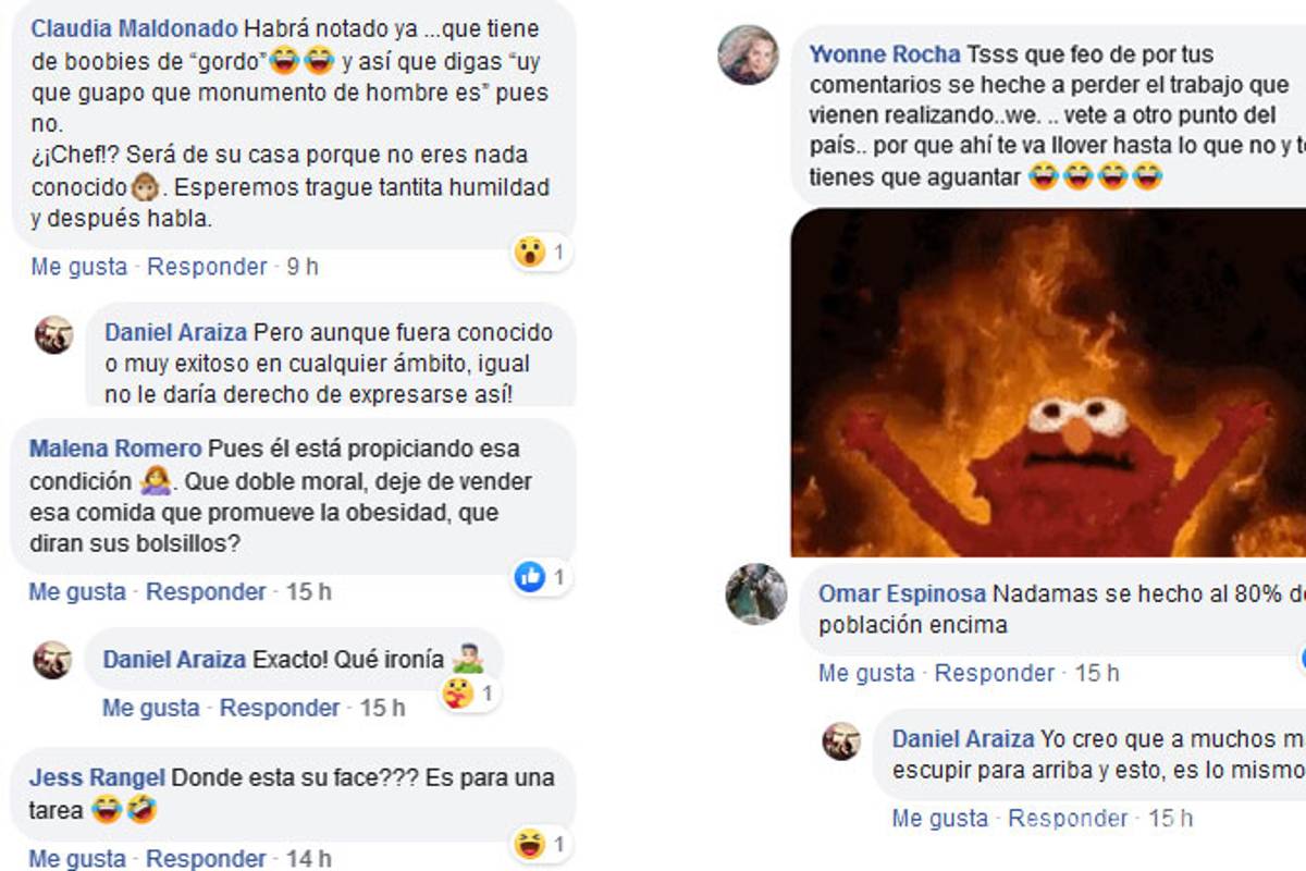 $!Gorditos son “inservibles y horripilantes”, dice chef pastelero de Nuevo León