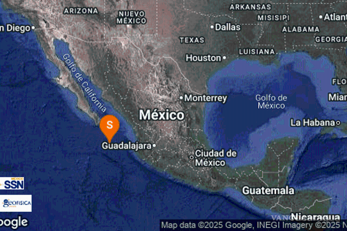 Sismo 4.7 de magnitud en Cabo San Lucas, Baja California Sur