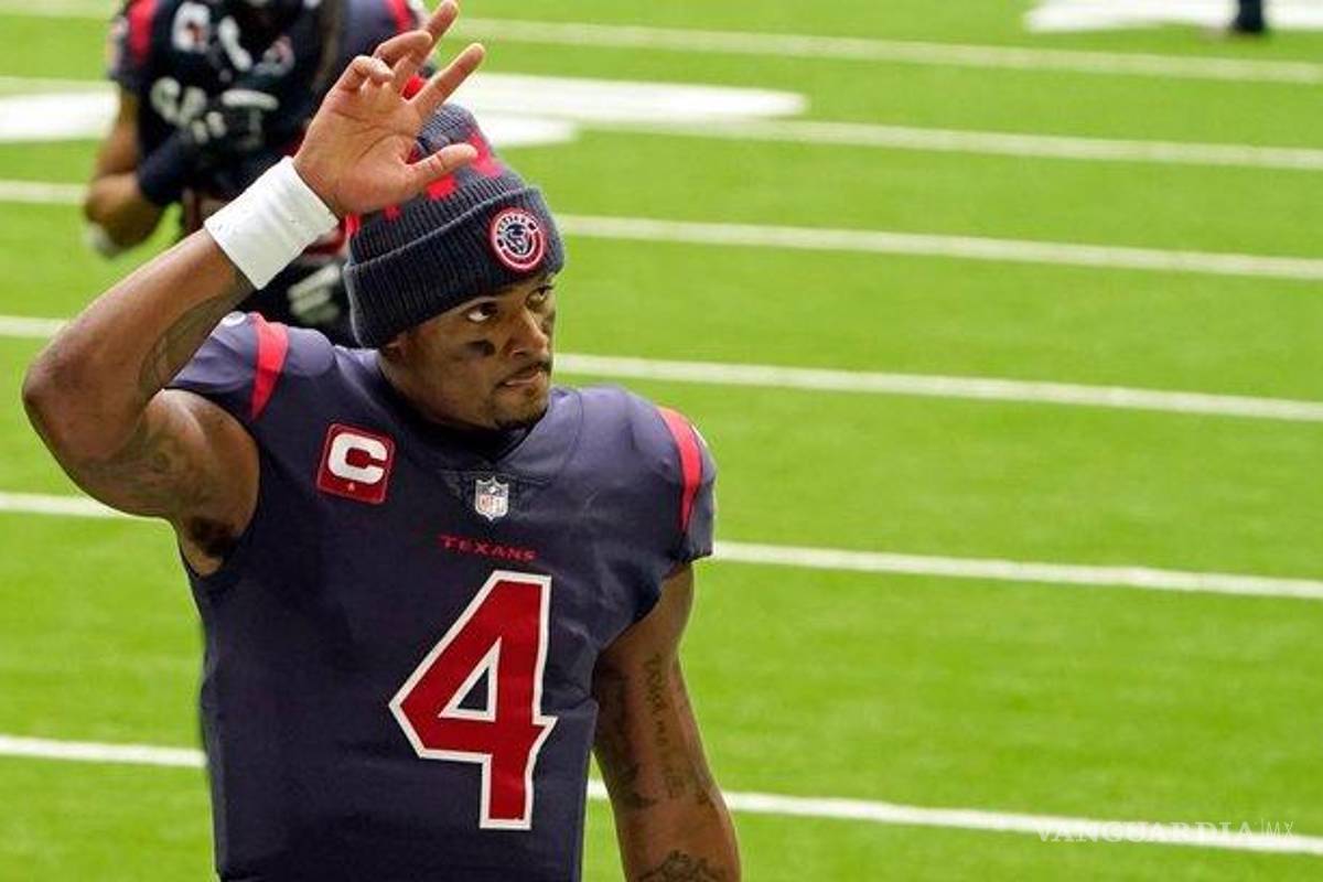 Deshaun Watson, QB de los Texans, no enfrentará cargos criminales