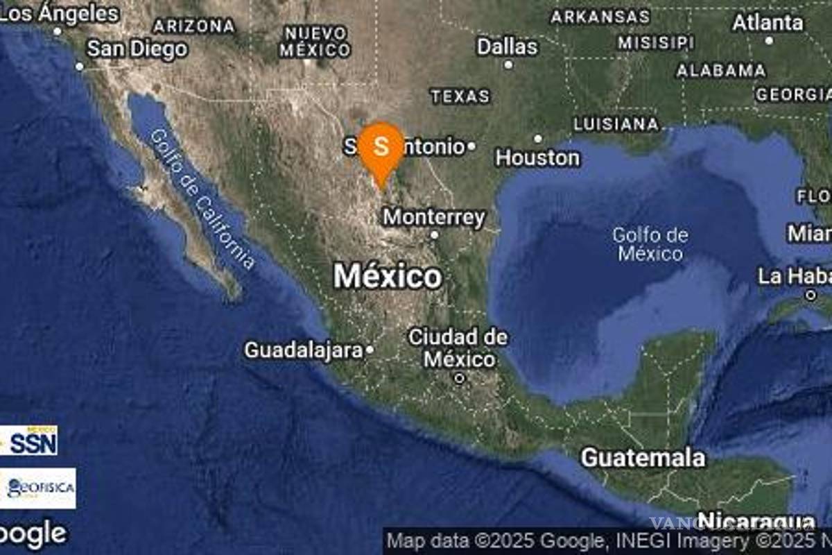 Coahuila: Registra Múzquiz segundo sismo en menos de 24 horas