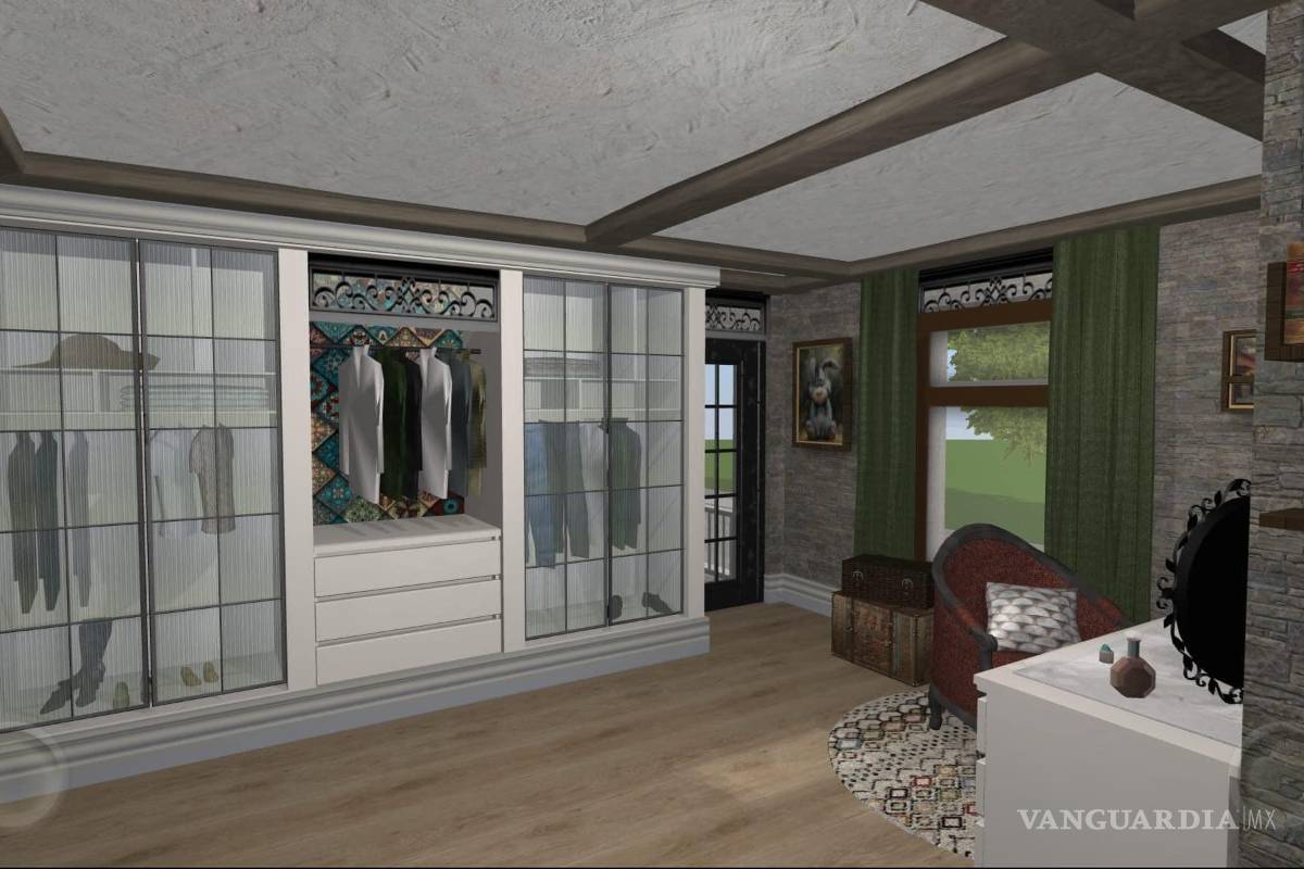 $!Un toque moderno tiene la casona gracias a la mente creativa de Nikki.