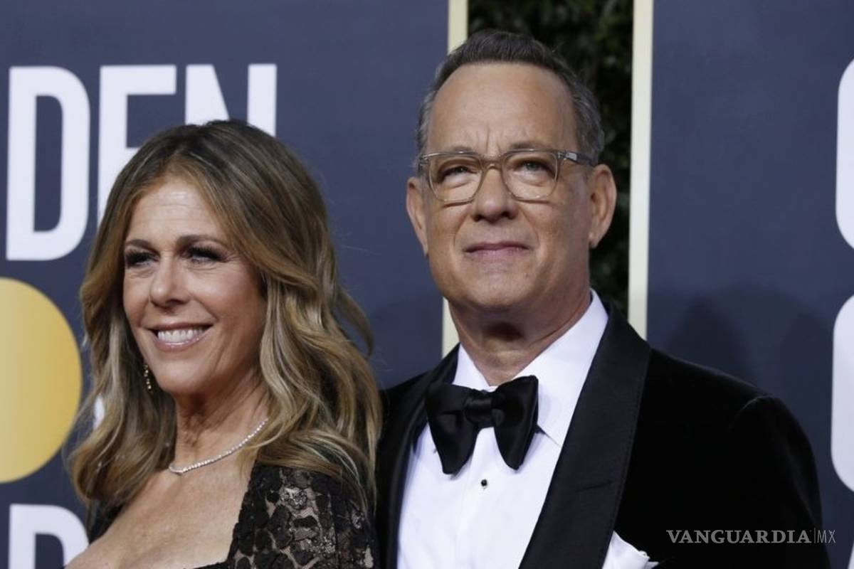 $!Tom Hanks y Rita Wilson contraen coronavirus
