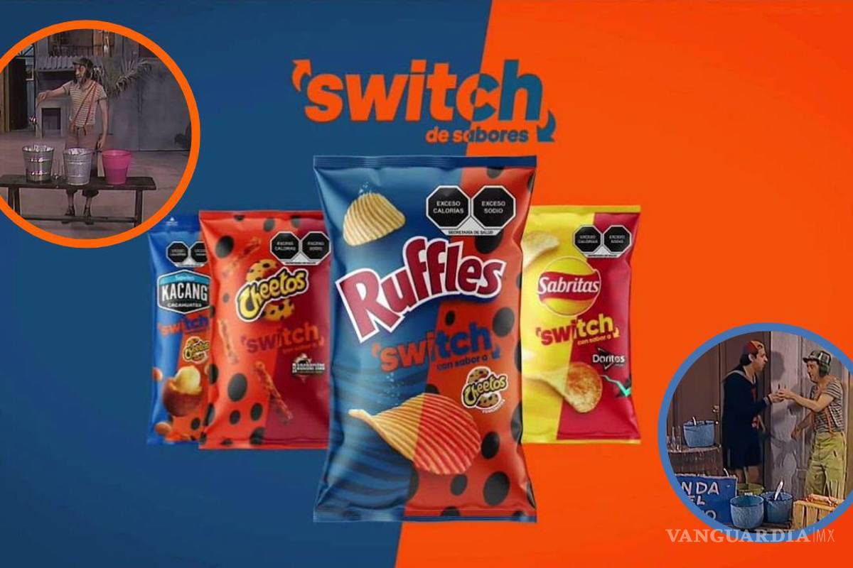 ¿Sabritas que saben a Doritos y Ruffles de Cheetos? Lanzan versión ‘Switch’ de papitas y las redes estallan