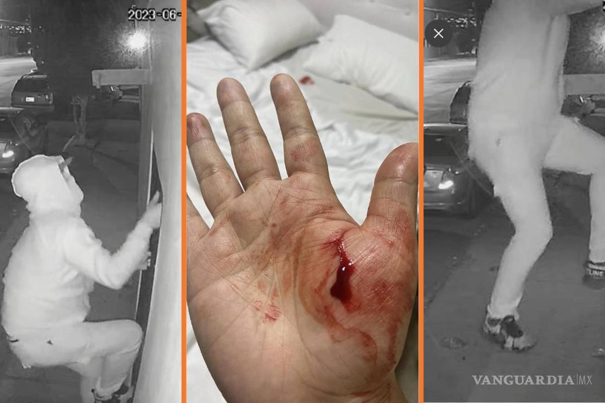 Hombre entra a domicilio e intenta abusar de mujer en la Saltillo 2000; víctima exhibe a agresor en video