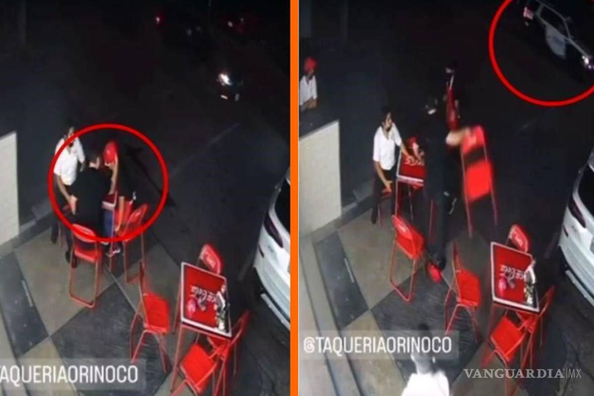 Video: golpean a mesero de famosa taquería de San Pedro, NL; usuarios aseguran que agresor es dueño del local